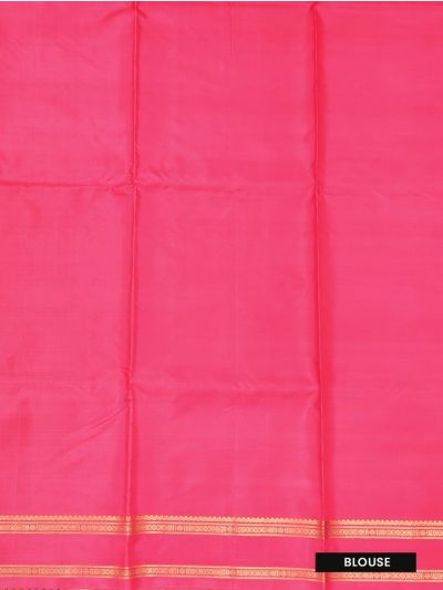 Kanmanie Vazhainaar Pattu Zari Butta Contrast Pallu Saree