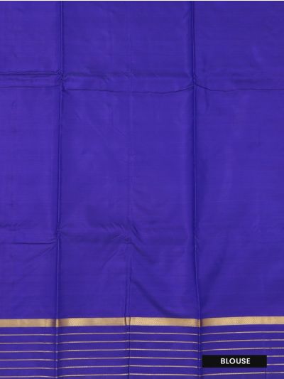 Kanmanie Vazhainaar Pattu Periwinkle Blue Royal Blue Butta Saree
