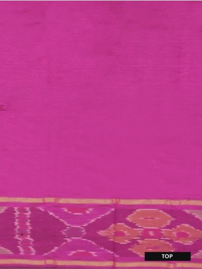 Graceful Essence Silk Cotton Abstract Geometric Ikat Border Dress Material
