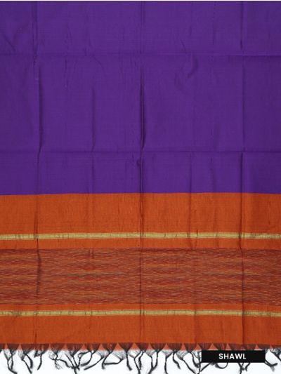Graceful Essence Silk Cotton Geometric Diamond Ikat Dress Material