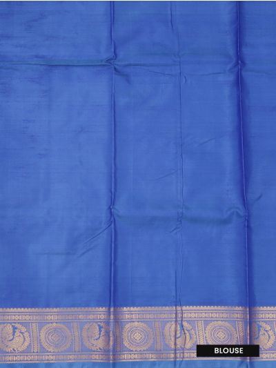 Kanmanie Vazhainaar Pattu Diamond Butta Paisley Zari Border Saree