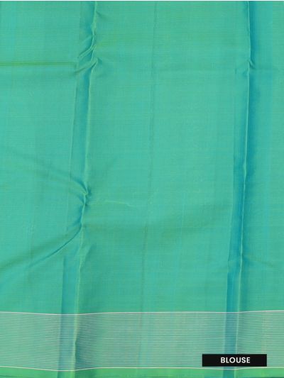 Gracecharm Pure Soft Silk Chevron Zari with Geometric Floral Jaal Pallu Saree