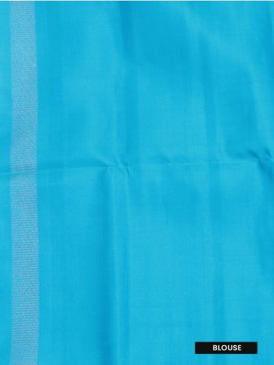 Gracecharm Elegant Pure Soft Silk Striped Butta Design with Borderless Saree