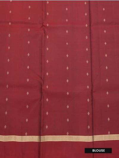 Kanmanie Soft Silk Butta Design with 1.5 Inch Tissue Border Saree 