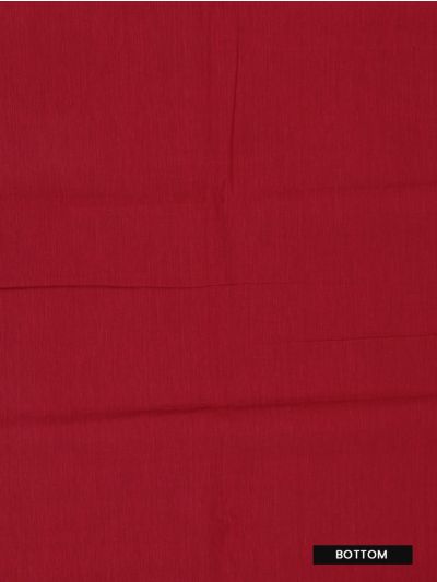 Graceful Essence Kanchi Cotton Fine Check with Geometric Border Dress Material