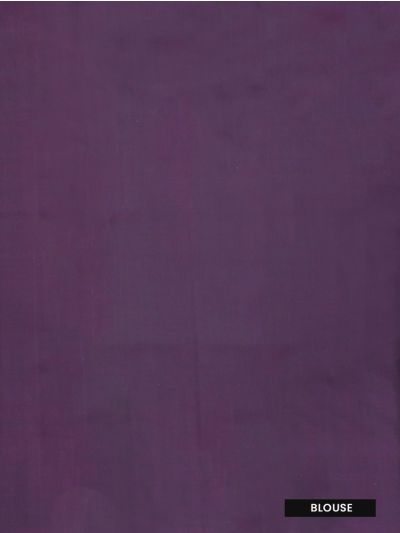 Gracecharm Pure Soft Silk Geometric Zari Line with Stepped Brocade Pallu Saree