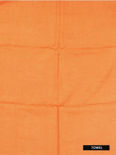 Doctor Towels Spiced Flame Orange Bamboo Bliss Terry Bath Towel