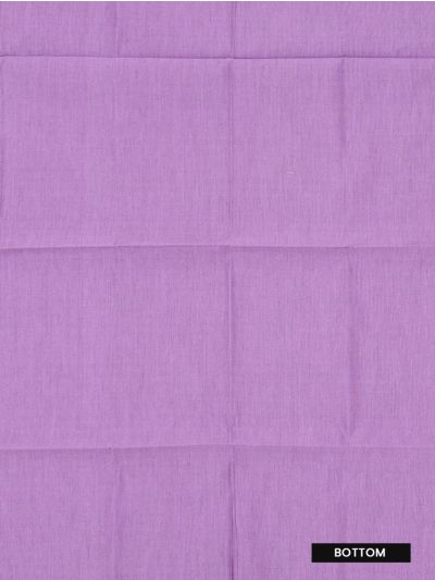 Graceful Essence Silk Cotton Ikat Butterfly Border Dress Material