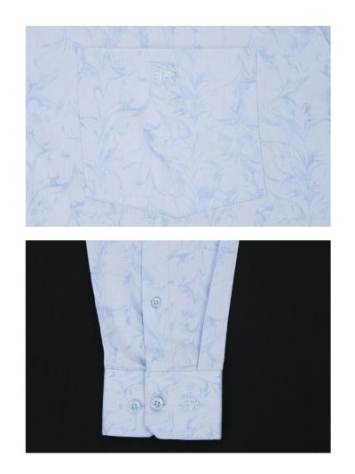 Warior Men’s Marble Print Full Sleeve Shirt