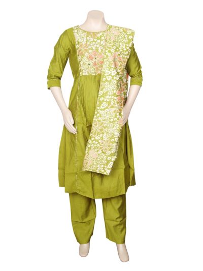 Graceful Muse Readymade Embroidered Salwar Kameez