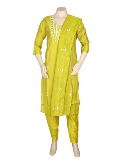 Graceful Muse Readymade Embroidered Salwar Kameez