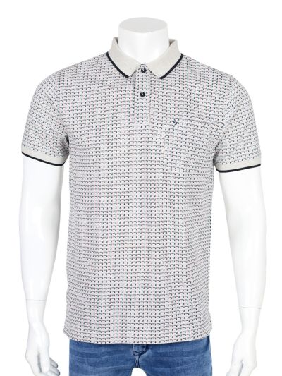 Classic Polo Men’s Premium Cotton Collar Half Sleeve Casual T-Shirt