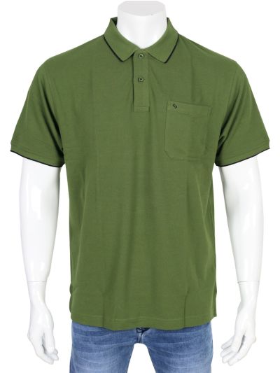 Classic Polo Men’s Premium Cotton Collar Half Sleeve Casual T-Shirt