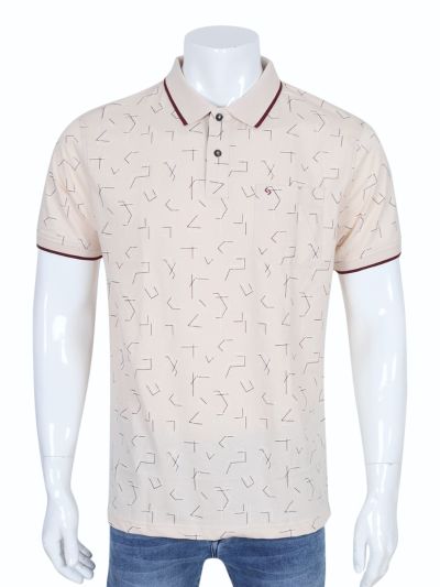 Classic Polo Men’s Premium Cotton Collar Half Sleeve Casual T-Shirt
