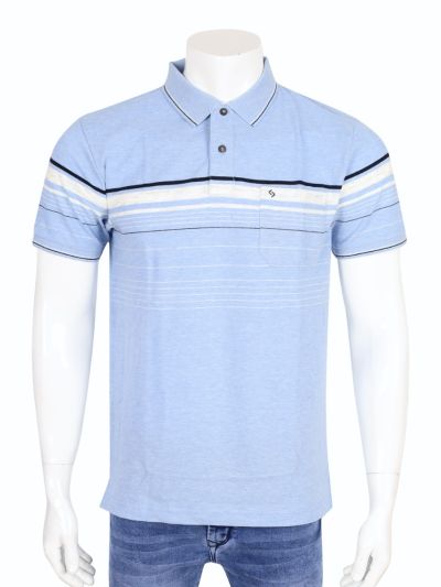 Classic Polo Men’s Premium Cotton Collar Half Sleeve Casual T-Shirt