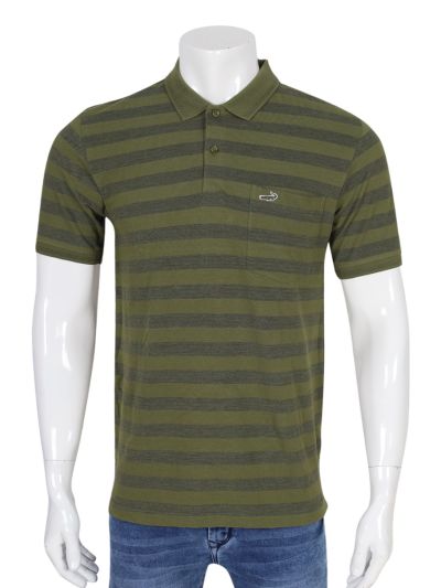Men’s Premium Cotton Collar Half Sleeve Casual T-Shirt