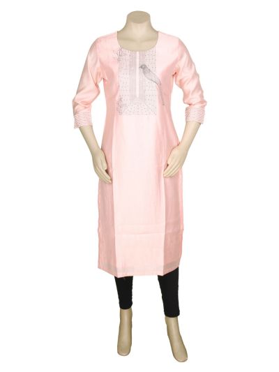 ChicVibe Elegant Embroidered Women’s Kurti