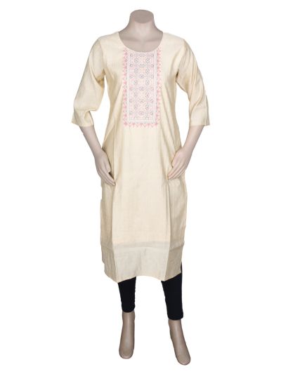 ChicVibe Elegant Embroidered Women’s Kurti