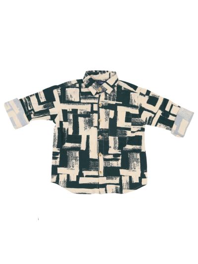 Gracecharm Boys Cotton Casual Shirt and Pant Set