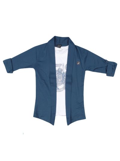 Gracecharm Boys Premium Hosiery Casual Jacket and T-Shirt