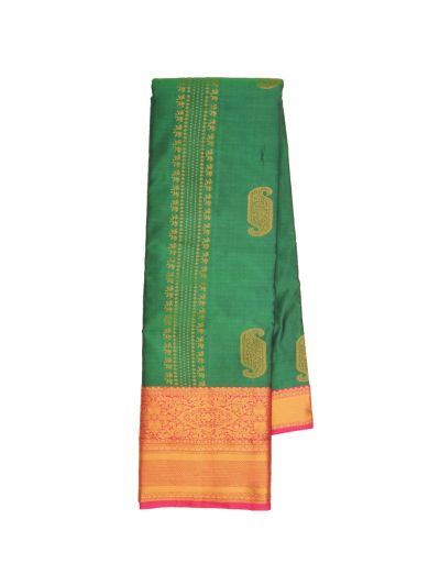 Gracecharm Art Soft Silk Striped and Butta Design with Border Saree