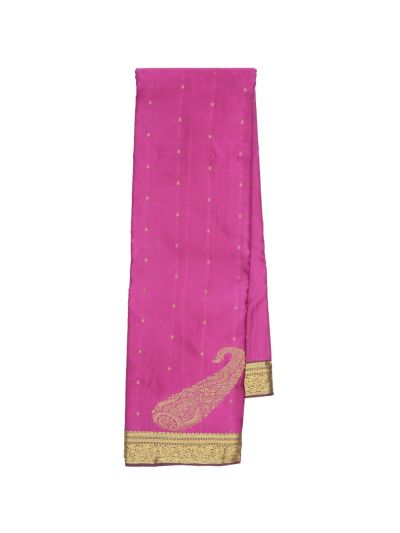 Gracecharm Elegant Art Soft Silk Butta Design with Border Saree