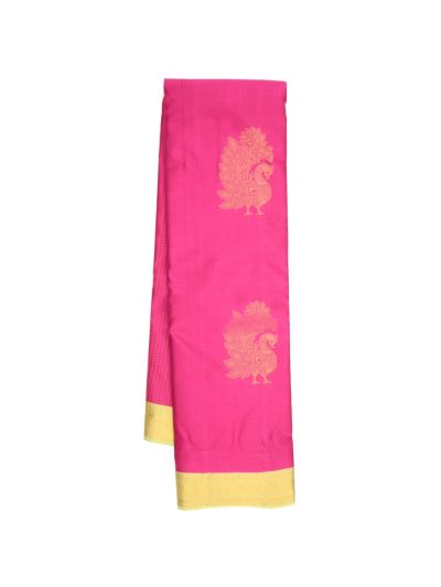 Gracecharm Art Soft Silk Butta Design with Contrast Border Saree
