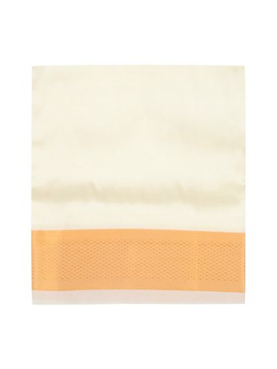 Men’s Traditional Pure Mix Silk Dhoti and Angavastram