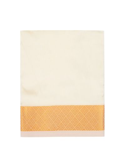 Men’s Traditional Pure Mix Silk Dhoti and Angavastram