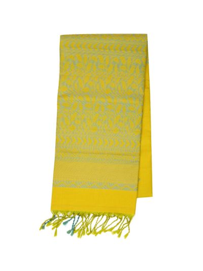 Gracecharm Elegant Pure Soft Silk Butta Design with Border Saree