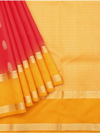 Gracecharm Elegant Butta Design with Border Saree