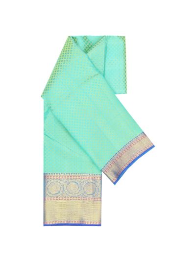 Vivaha Arani Pure Silk Traditional Butta Design with Zari Border Saree