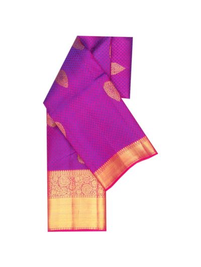 Vivaha Arani Pure Silk Wedding Butta Design with Zari Border Saree