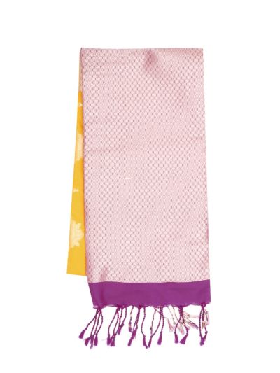 Gracecharm Elegant Art Soft Silk Butta Design with Border Saree
