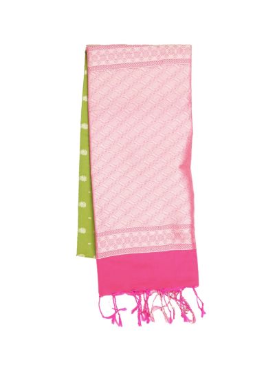 Gracecharm Elegant Art Soft Silk Butta Design with Border Saree