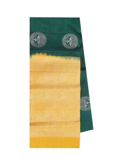 Gracecharm Elegant Pure Soft Silk Butta Design Borderless Saree