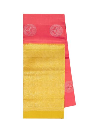 Gracecharm Elegant Pure Soft Silk Butta Design Borderless Saree