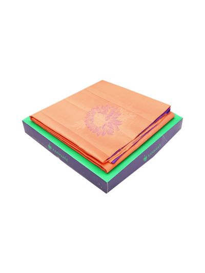 Kanmanie Soft Silk Butta Design Borderless Saree