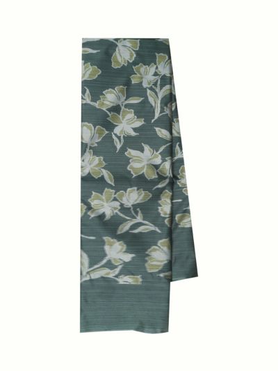 Gracecharm Art Soft Silk Floral Jaal Design with Micro Floral Pallu Saree