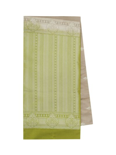 Gracecharm Art Soft Silk Butta with Contrast Border Saree