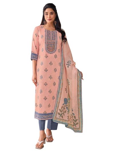 Graceful Muse Readymade Floral Panel Yoke Salwar Kameez