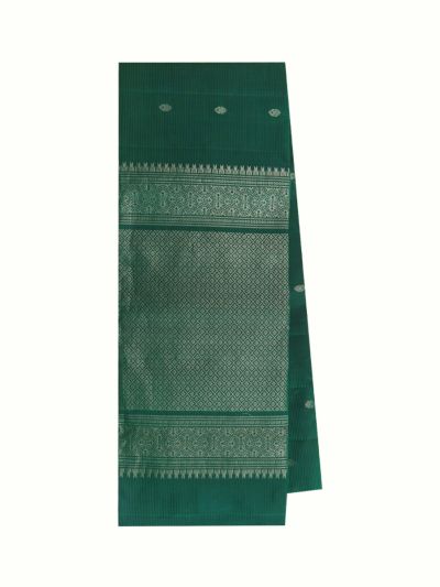 Gracecharm Pure Soft Silk Butta with Geometric Diamond Pallu Saree