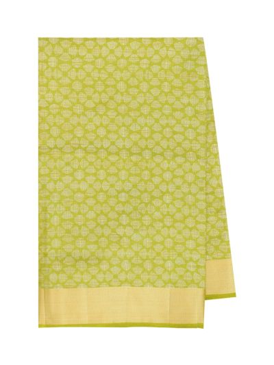 Gracecharm Semi Jute Butta Design with Border Saree