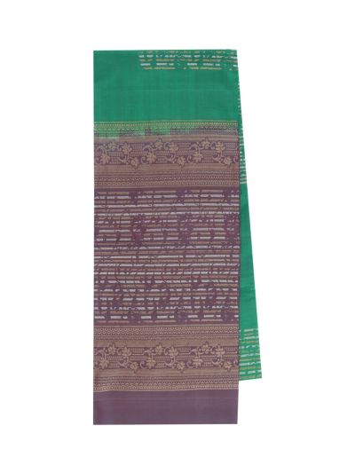 Gracecharm Pure Soft Silk Linear Block Butta with Abstract Jaal Pallu Saree