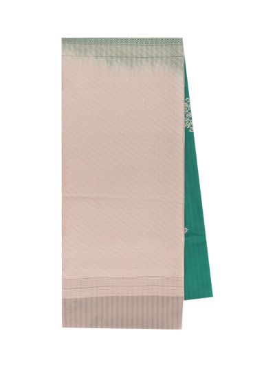 Gracecharm Art Soft Silk Damask Butta with Diagonal Brocade Pallu Saree