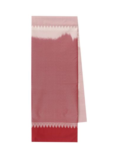 Gracecharm Art Soft Silk Floral Butta with Chevron Pallu Saree