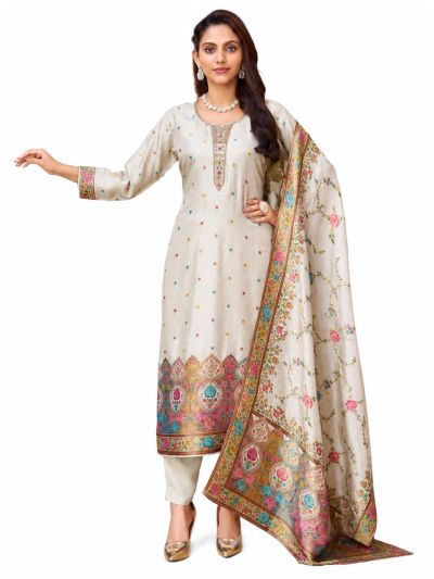 Graceful Muse Readymade Multicolor Butti Salwar Kameez