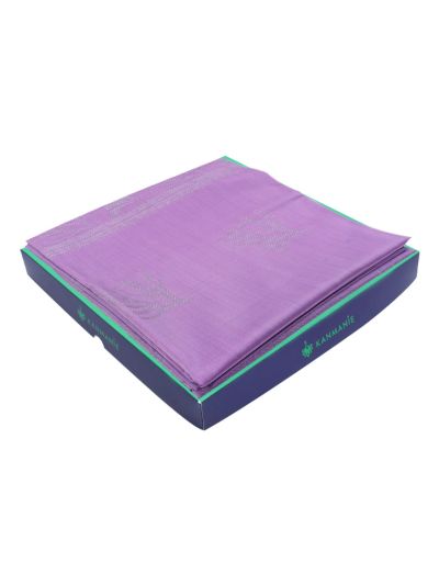 Kanmanie Softy Silk Leaf Butta with Floral Leaf Pallu Saree