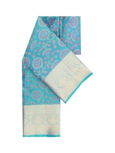 Gracecharm Pure Silk Traditional Intricate floral jaal work delicate zari weave Saree