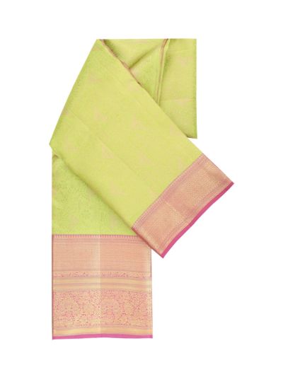 Gracecharm Pure Silk Traditional Fine diamond mesh grid layout woven with intricate gold thread Border saree 
